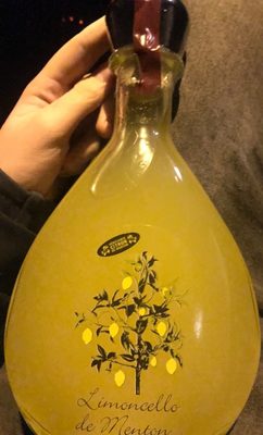 Limoncello de Menton front packaging