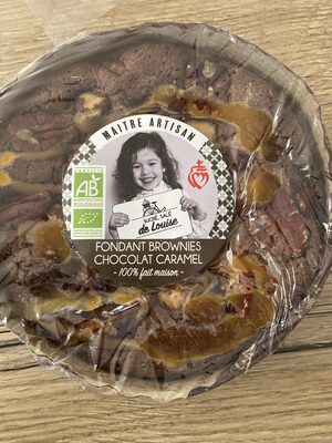 Fondant Brownie Chocolat Caramel