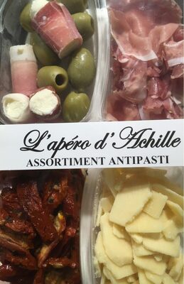 Antipasti l'apero d'achille front packaging