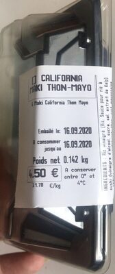 California Maki thon-mayo