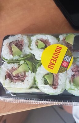 Verde maki boeuf front packaging