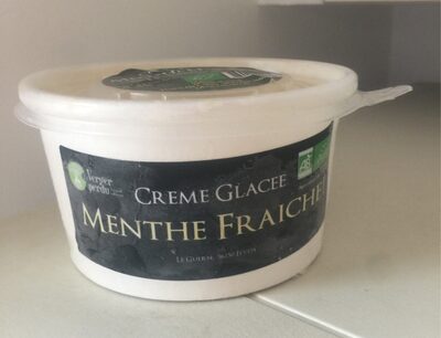 Creme glacee menthe fraiche