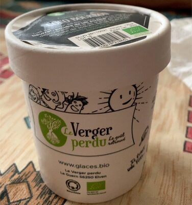 Crème glacée Coco Bourbon front packaging