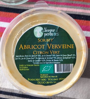 Sorbet Abricot Verveine