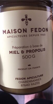 Préparation à base de Miel et propolis