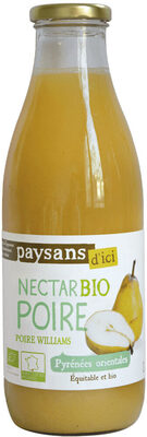 Nectar bio poire williams