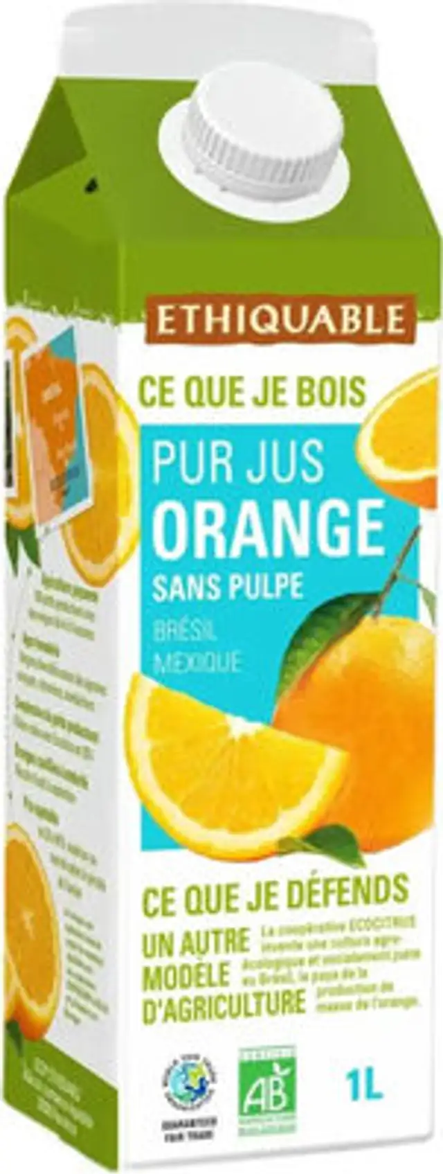 Pur Jus d'Orange front packaging