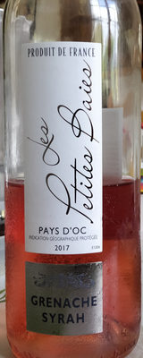 vin rosé Pays d'Oc
