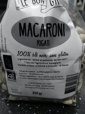 Macaroni rigati