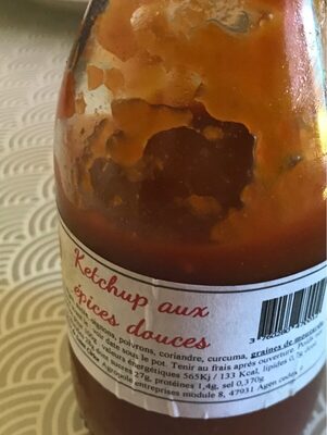 Ketchup au epices douce