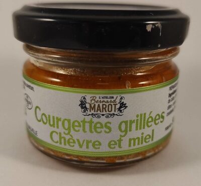 Courgette grillées Chèvre et miel