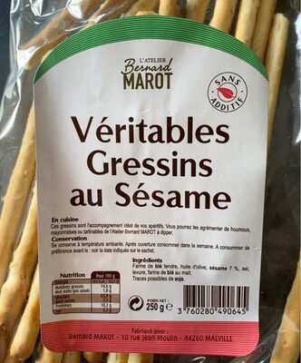 Gressins au sesame
