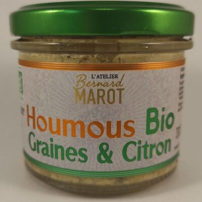 Houmous Bio Graines & Citron