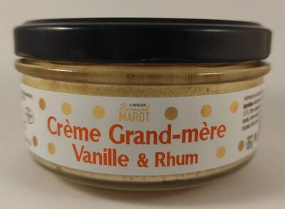 Crème Grand-mère Vanille & Rhum