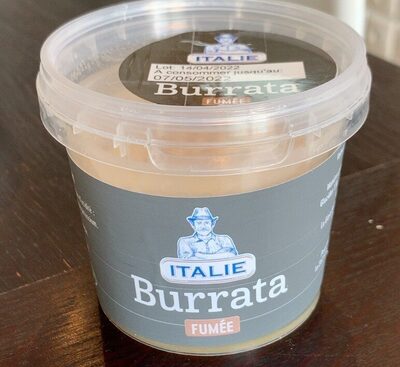Burrata fumé