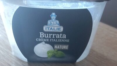 Burrata crème italienne