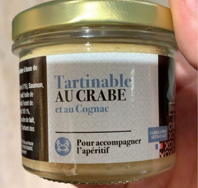Tartinable au crabe et au cognac