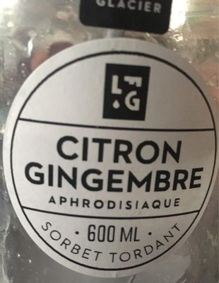 Glace citron gigembre
