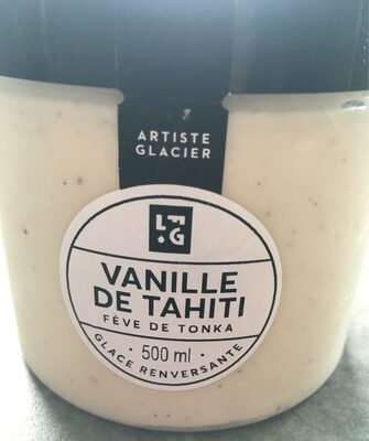 Glace à la vanille de Tahiti