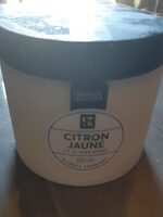 Citron jaune et gingembre sorbet