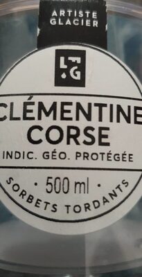 Sorbet Clémentine Corse
