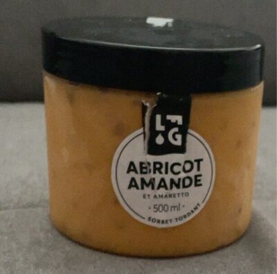 Sorbet abricot amande