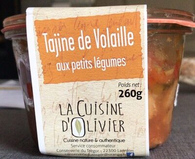 Tajine de volaille aux petits légumes