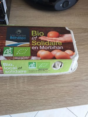 Œufs frais bio local et solidaire