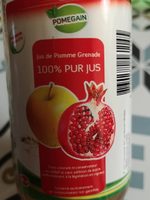 Jus de pomme grenade