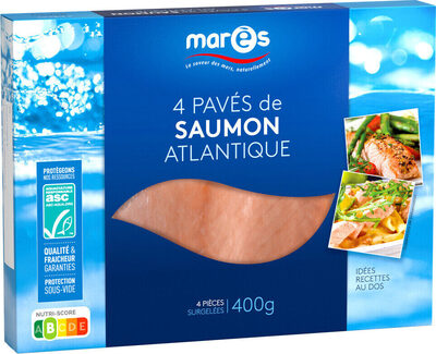 Pavés de saumon atlantique