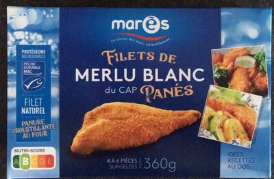 Filets de merlu blanc du Cap panés