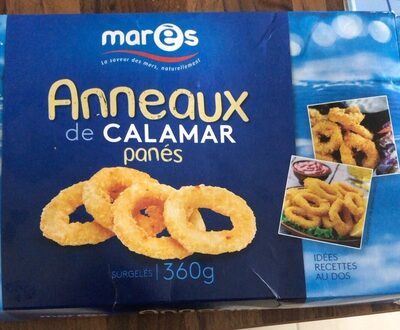 Anneaux de calamar panés