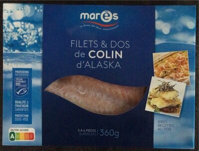 Filets & dos de colin d’Alaska