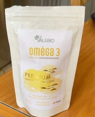 Omega3 premium front packaging