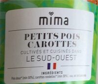 Petit pois carotte