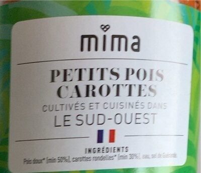 Petit pois carotte