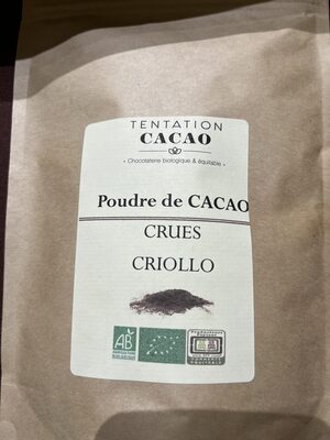 Poudre de Cacao crues