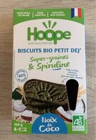 Biscuits BIO petit dej’ Noix de coco