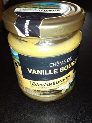 Crème de vanille bourbon front packaging