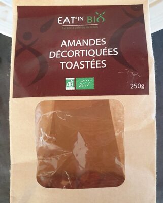 Amandes décortiquées toastées