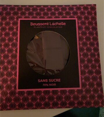 Chocolat noir sans sucre