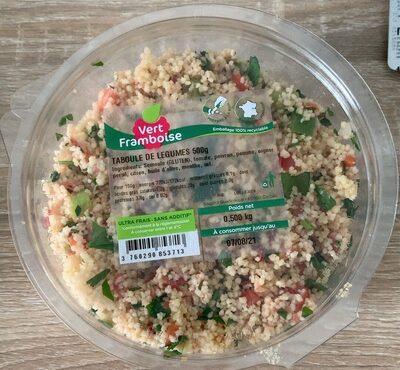 Taboulé de légumes