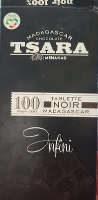 Tablette noir Madagascar infini front packaging