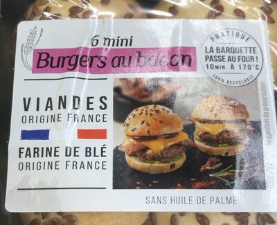 Burgers au bacon