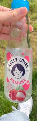 Ramune Soda - Lychee Flavour front packaging