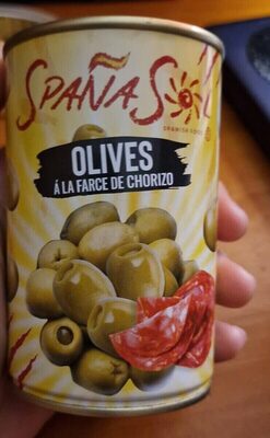 Olive à la farce de chorizo