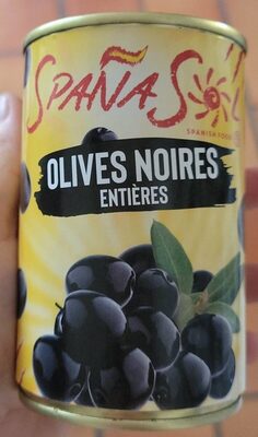 Olives noires entières