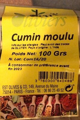 Cumin moulu