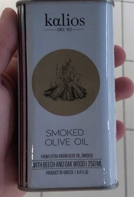 Smoked olive oil