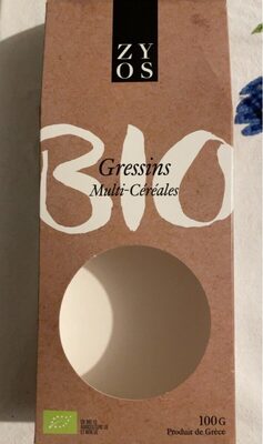 Gressins Multi-Céréales front packaging